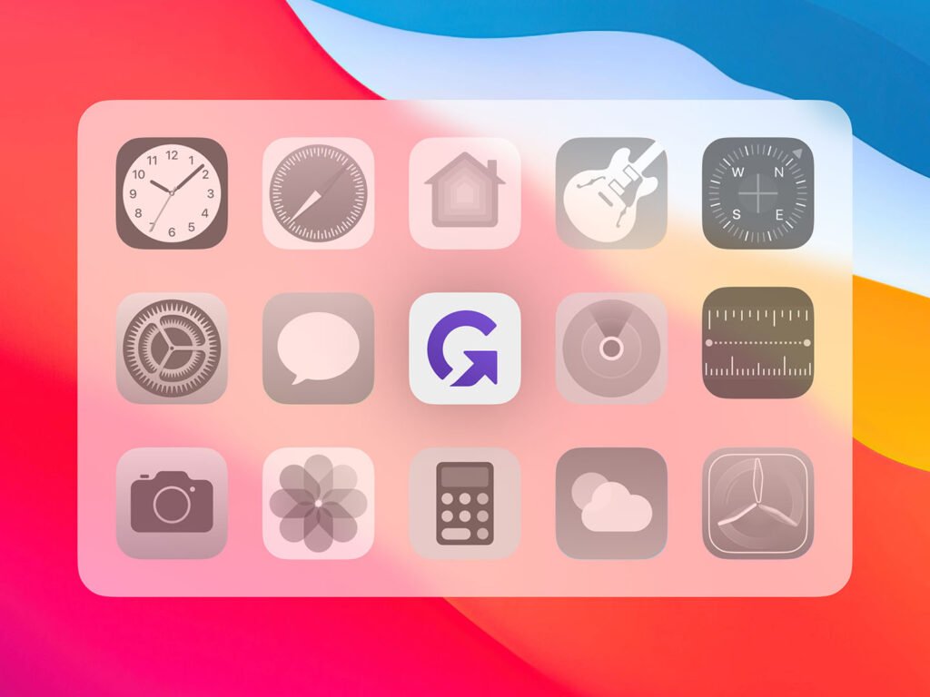 Gradient app icon